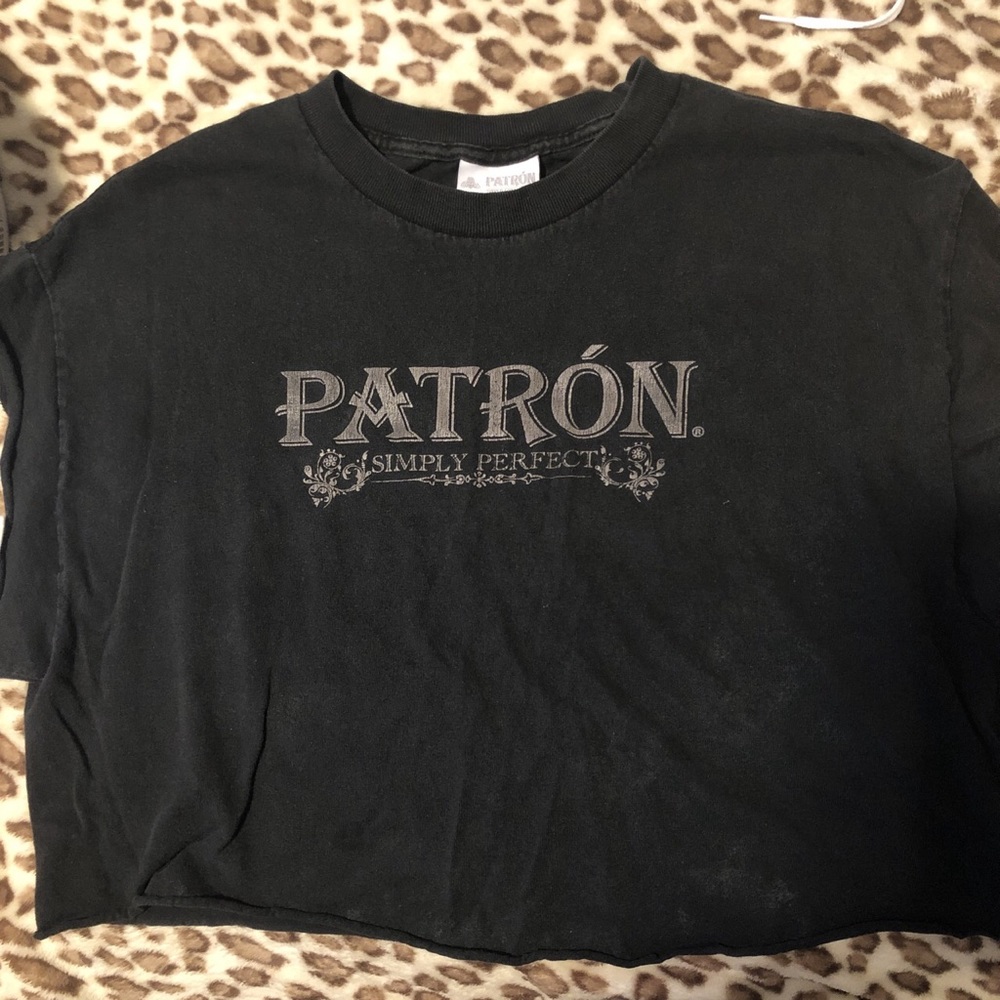 Patron Men’s Top Converted Into Crop Top